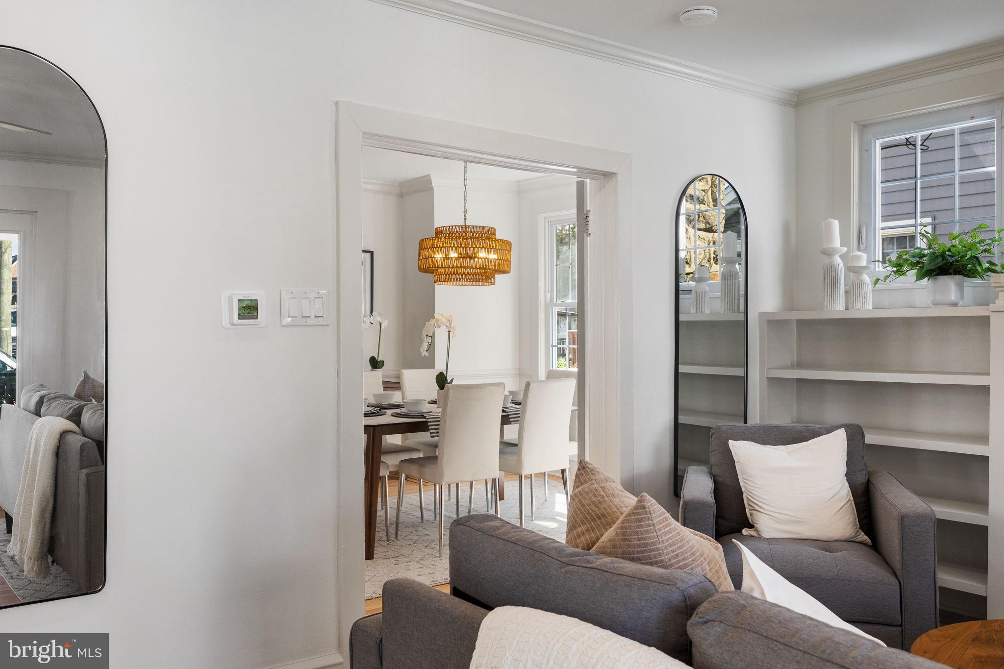 13 Princeton Road Havertown, PA 19083 - Photo 17 of 73 a living room with furniture and a potted plant