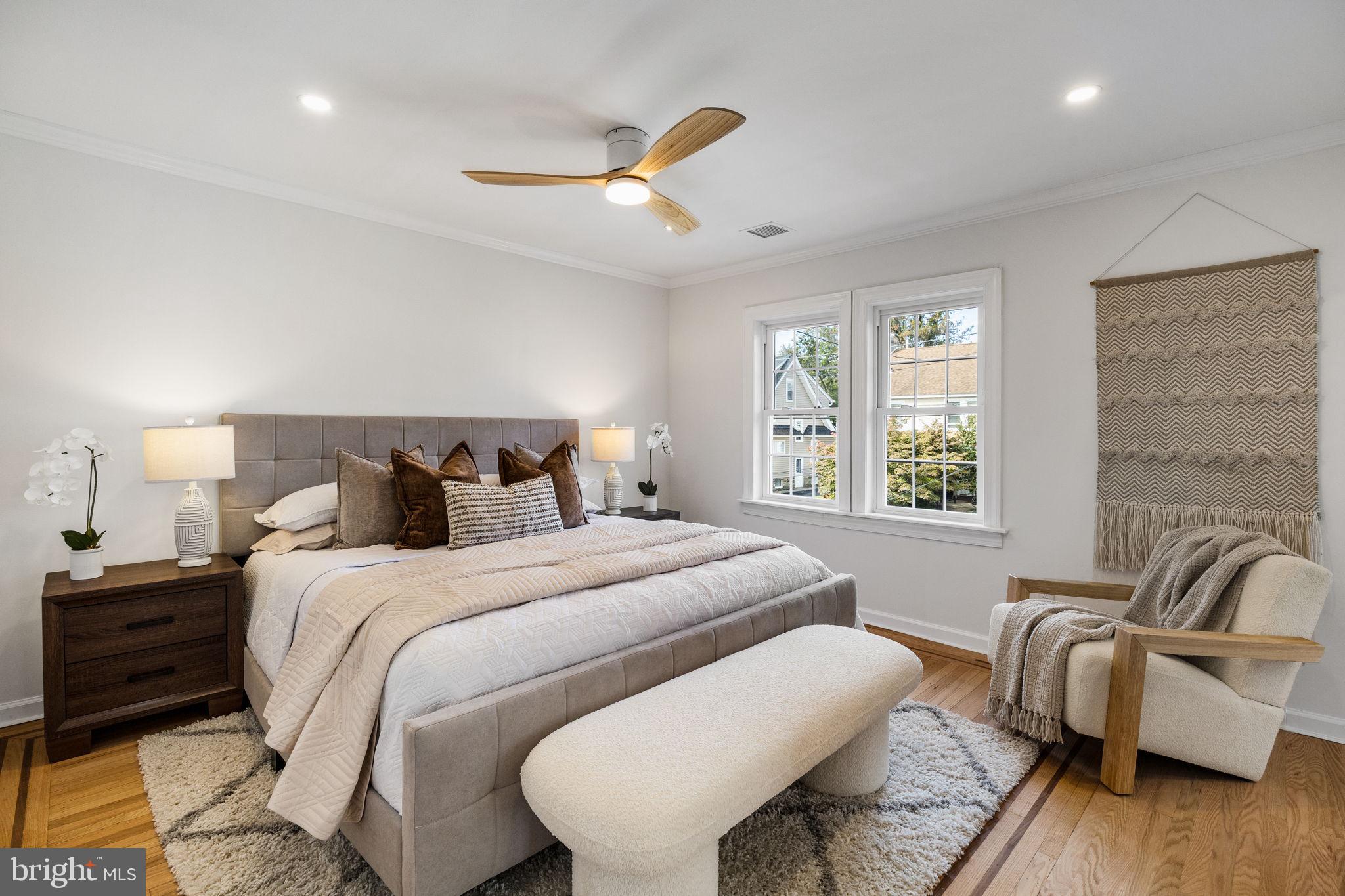 13 Princeton Road Havertown, PA 19083 - Photo 45 of 73 a bed room with a bed and a couch