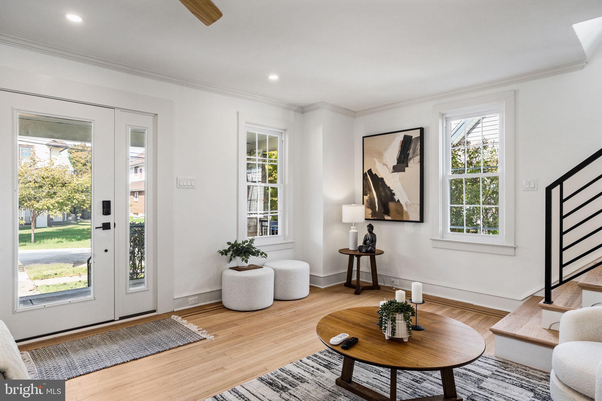 13 Princeton Road Havertown, PA 19083 - Photo 6 of 73 a view of a livingroom with furniture and windows