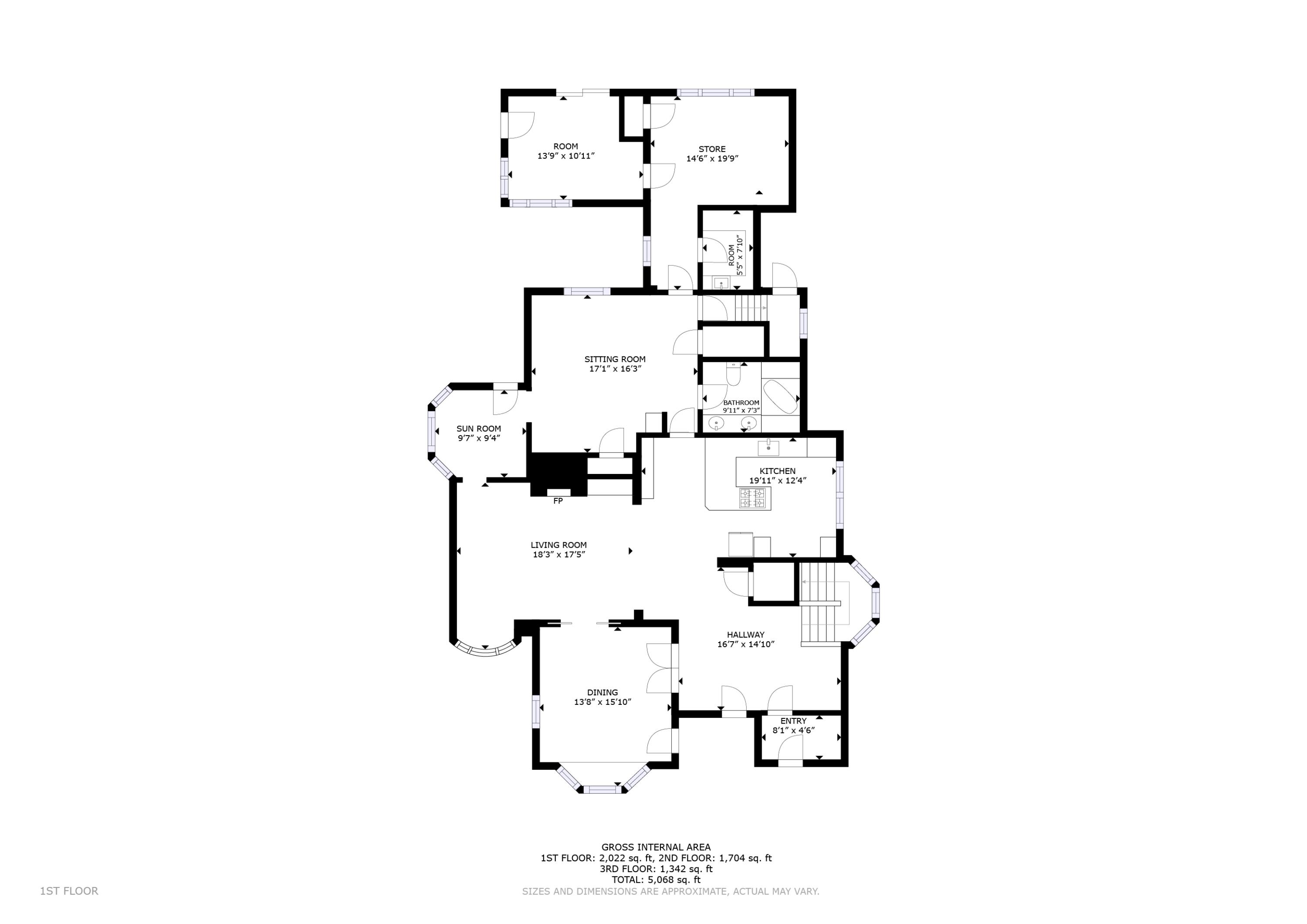 632 Main Street Lewiston, ME 04240 - Photo 95 of 96 Floor Plan