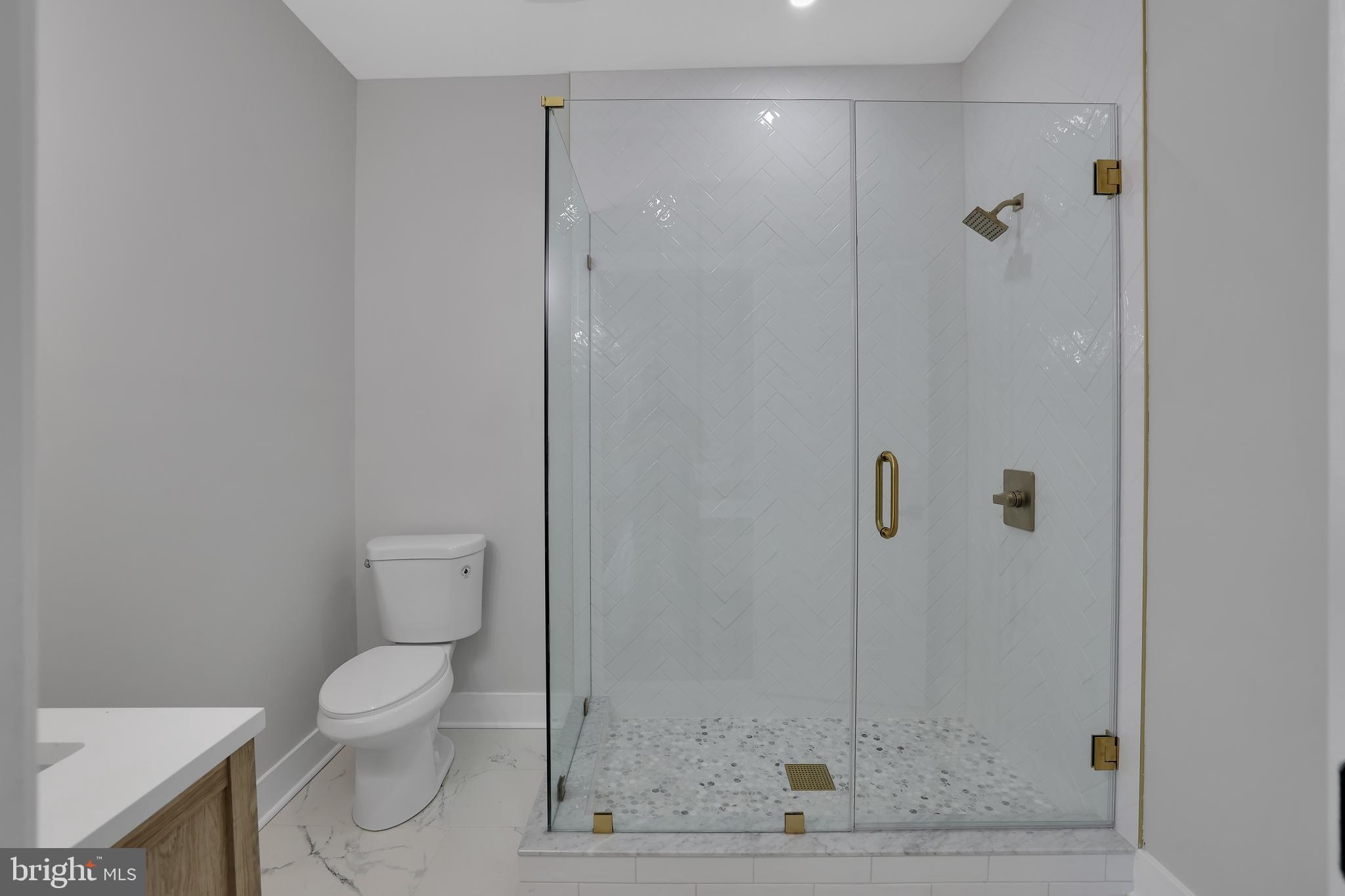 35 Michigan Avenue Northeast Washington, DC 20002 - Photo 9 of 28 a bathroom with a toilet and a shower