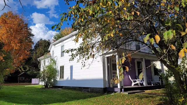 front view of house with a yard