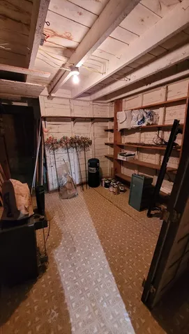 a room with storage and utility