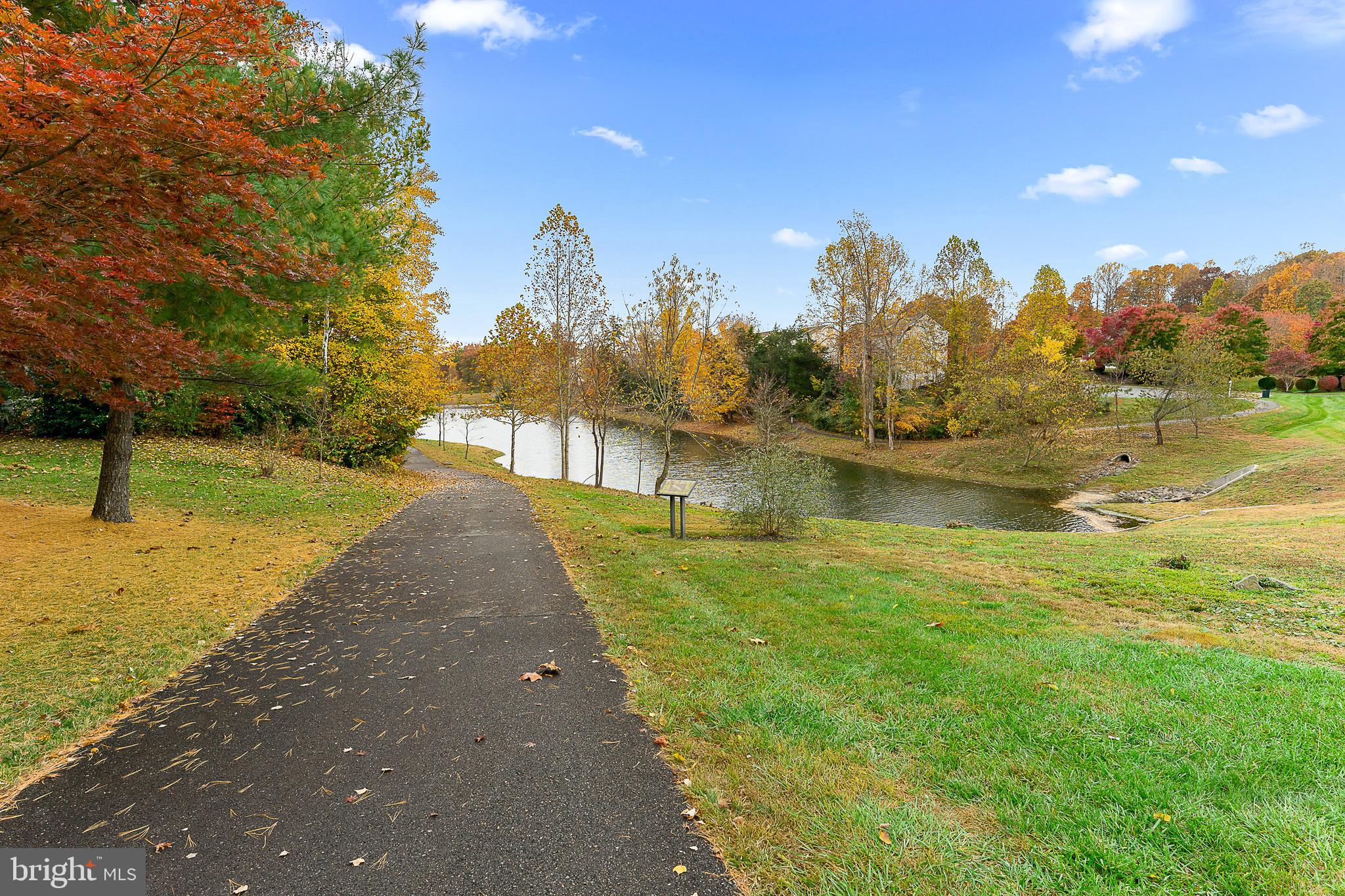 5311 Yellow Turtle Place Woodbridge, VA 22193 - Photo 36 of 36 a view of a lake with a yard