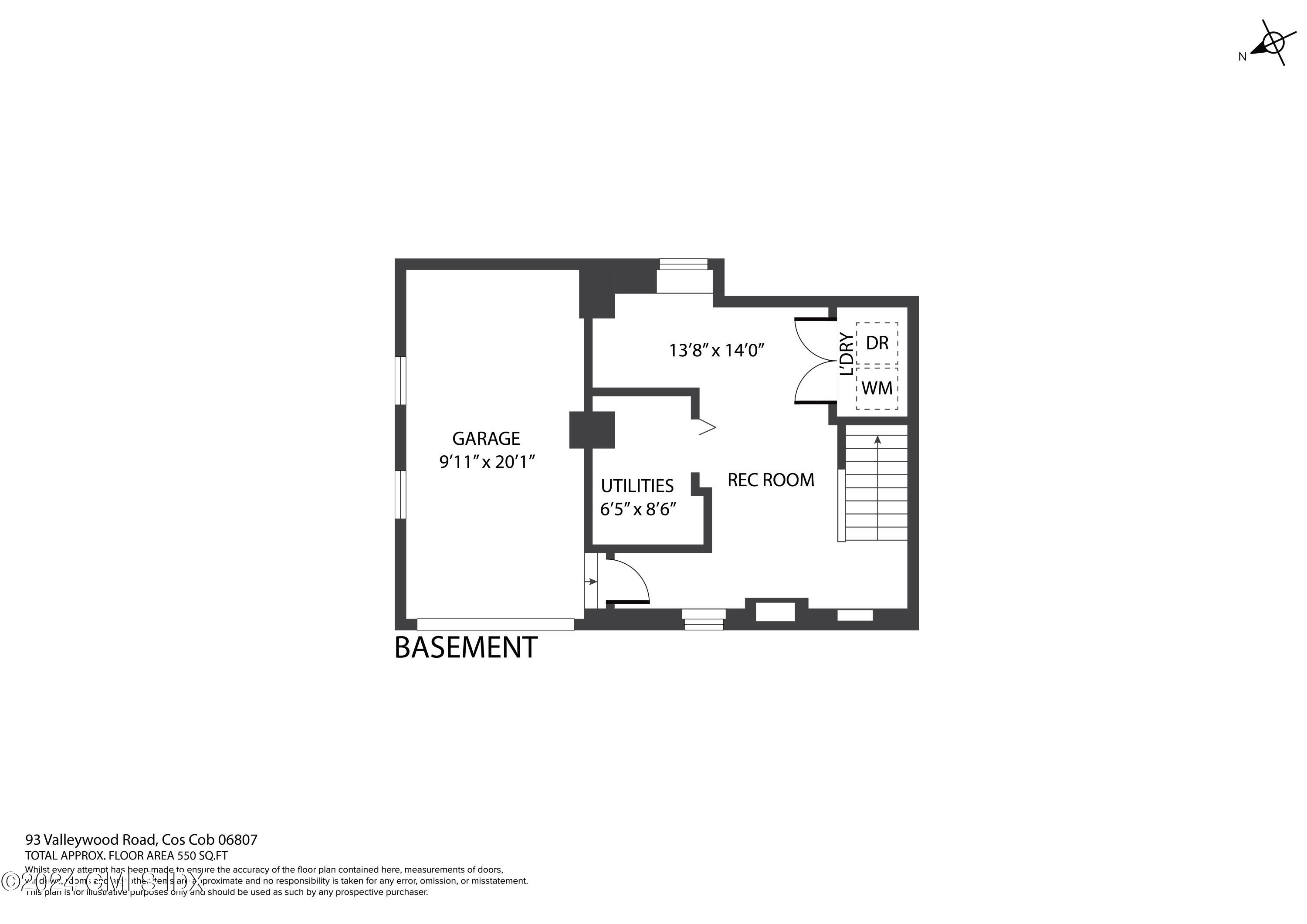 93 Valleywood Road Cos Cob, CT 06807 - Photo 22 of 22 a picture of a floor plan
