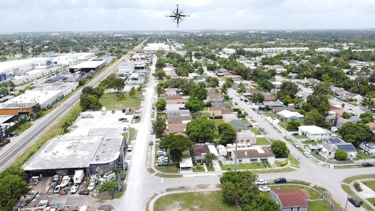 759 Northwest 73rd Street Miami, FL 33150 - Photo 8 of 9 West aerial view from the property