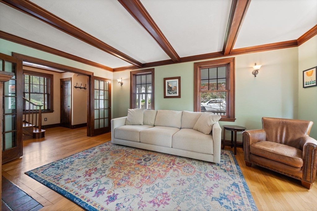10 Parkview Road Reading, MA 01867 - Photo 5 of 31 a living room with furniture and a rug