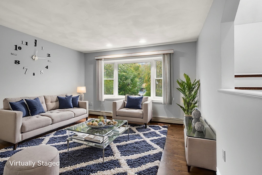 8 McDonald Road Wilmington, MA 01887 - Photo 12 of 40 a living room with furniture and a large window