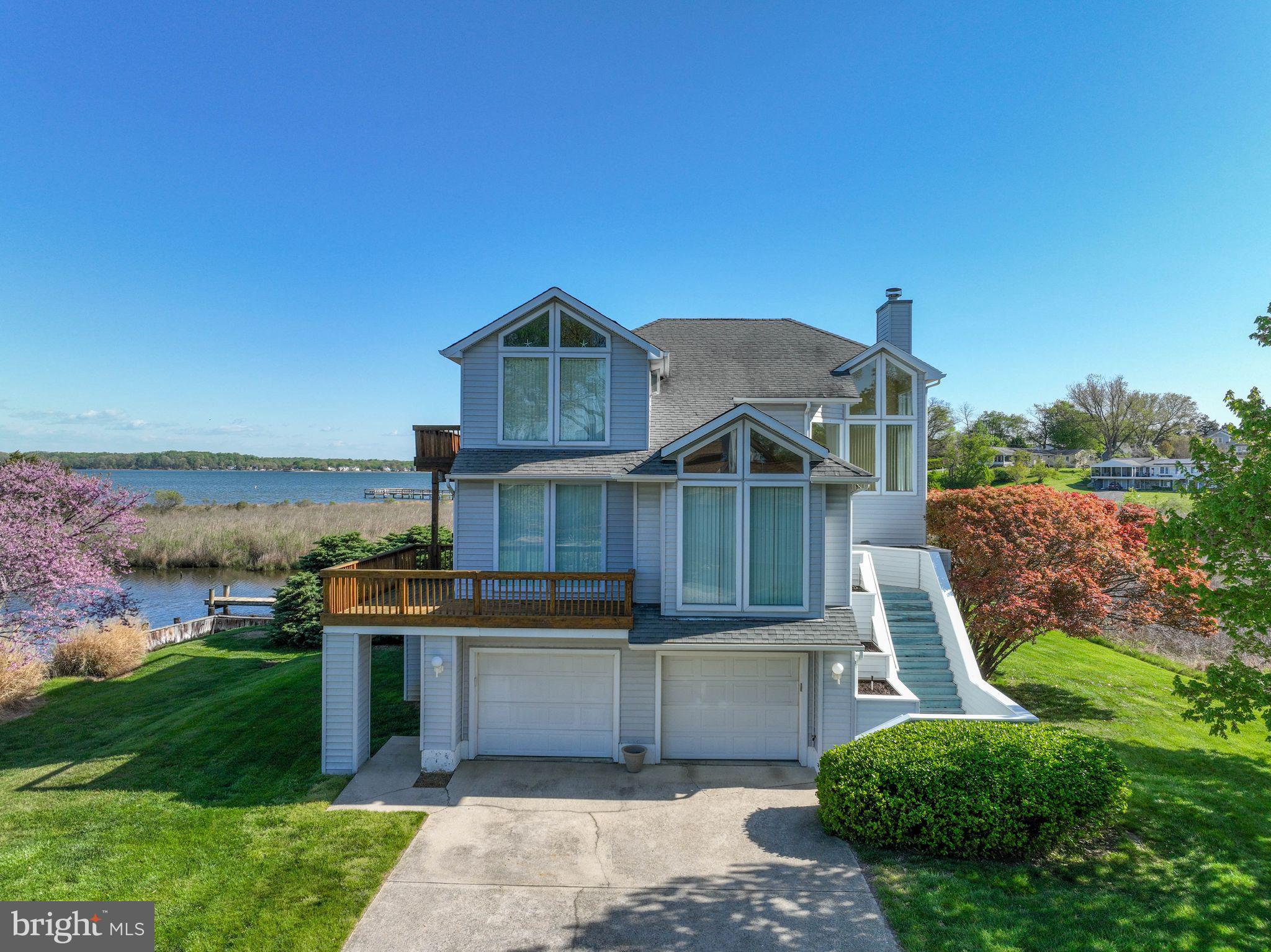 1100 Paca Drive Edgewater, MD 21037 - Photo 2 of 60 Graciously sited on 1.12 acres in Turkey Point