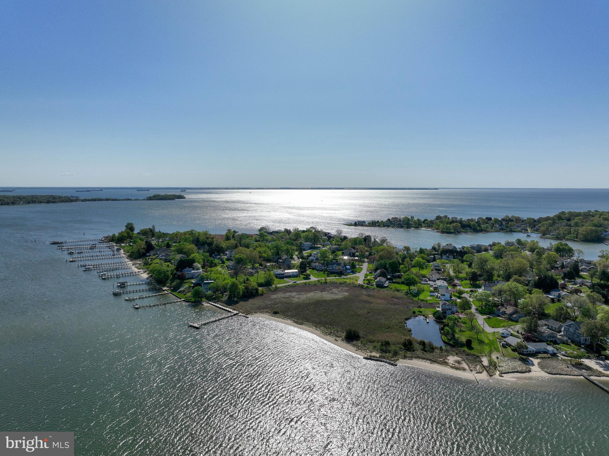 1100 Paca Drive Edgewater, MD 21037 - Photo 58 of 60 Aerial view: easy access to the South River