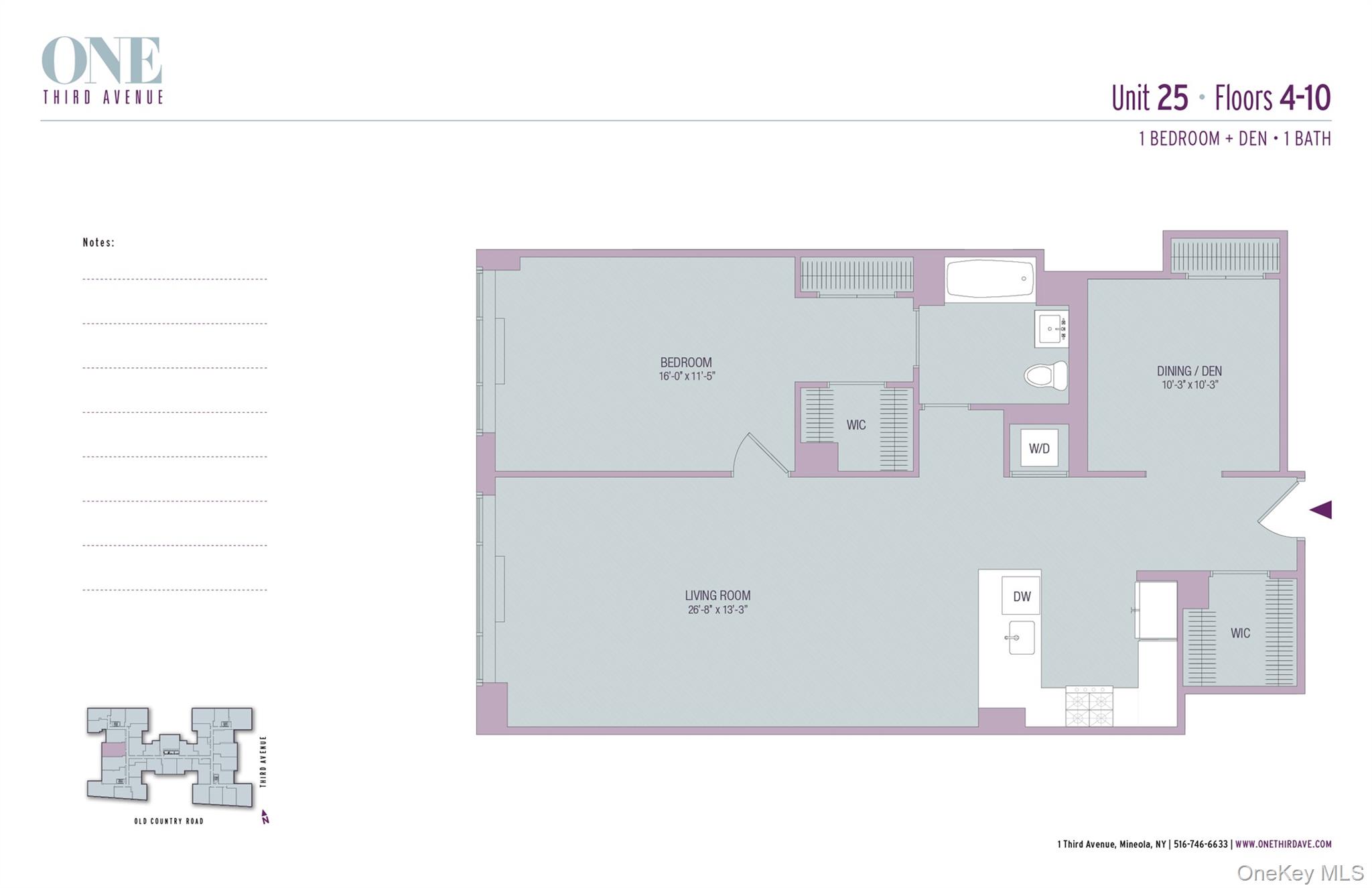 1 3rd, Unit 825 Mineola, NY 11501 - Photo 25 of 25 a picture of a bench in a building