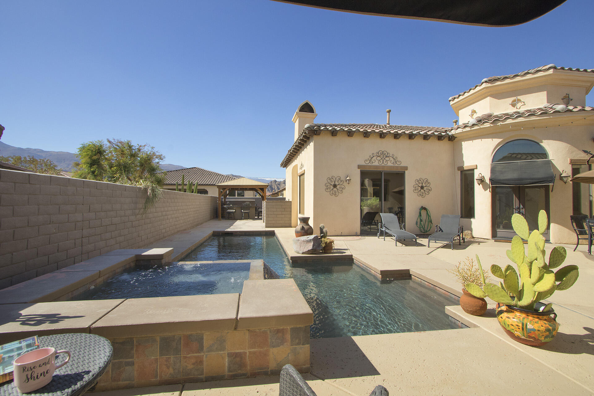 57669 Santa Rosa Trail La Quinta, CA 92253 - Photo 11 of 59 a view of a house with entertaining space