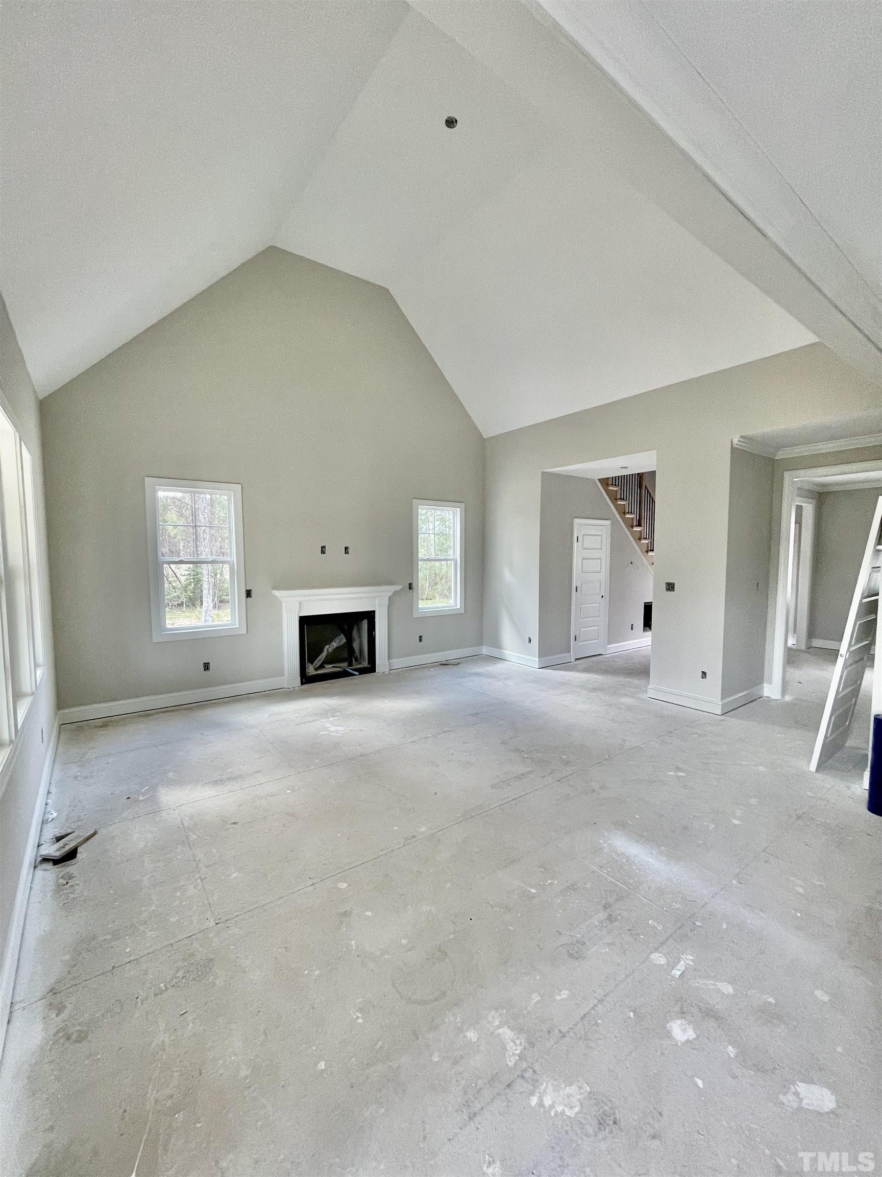 5341 Roseheath Road Bailey, NC 27807 - Photo 11 of 12 a view of empty room with a fireplace