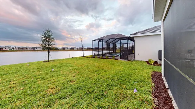a view of outdoor space and yard