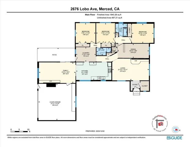 $1,200,000 | 2679 Lobo Avenue, Merced, CA 95348