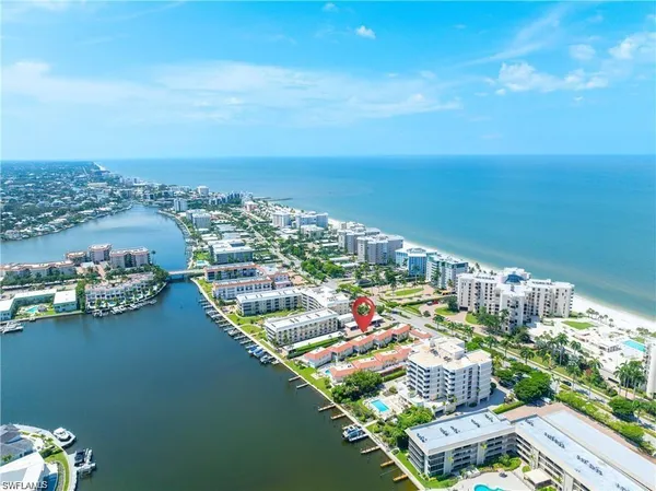 a view of a city with tall buildings in the background