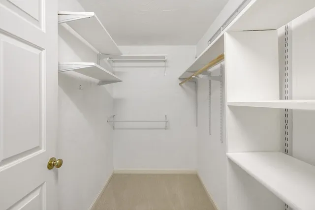 a view of walk in closet