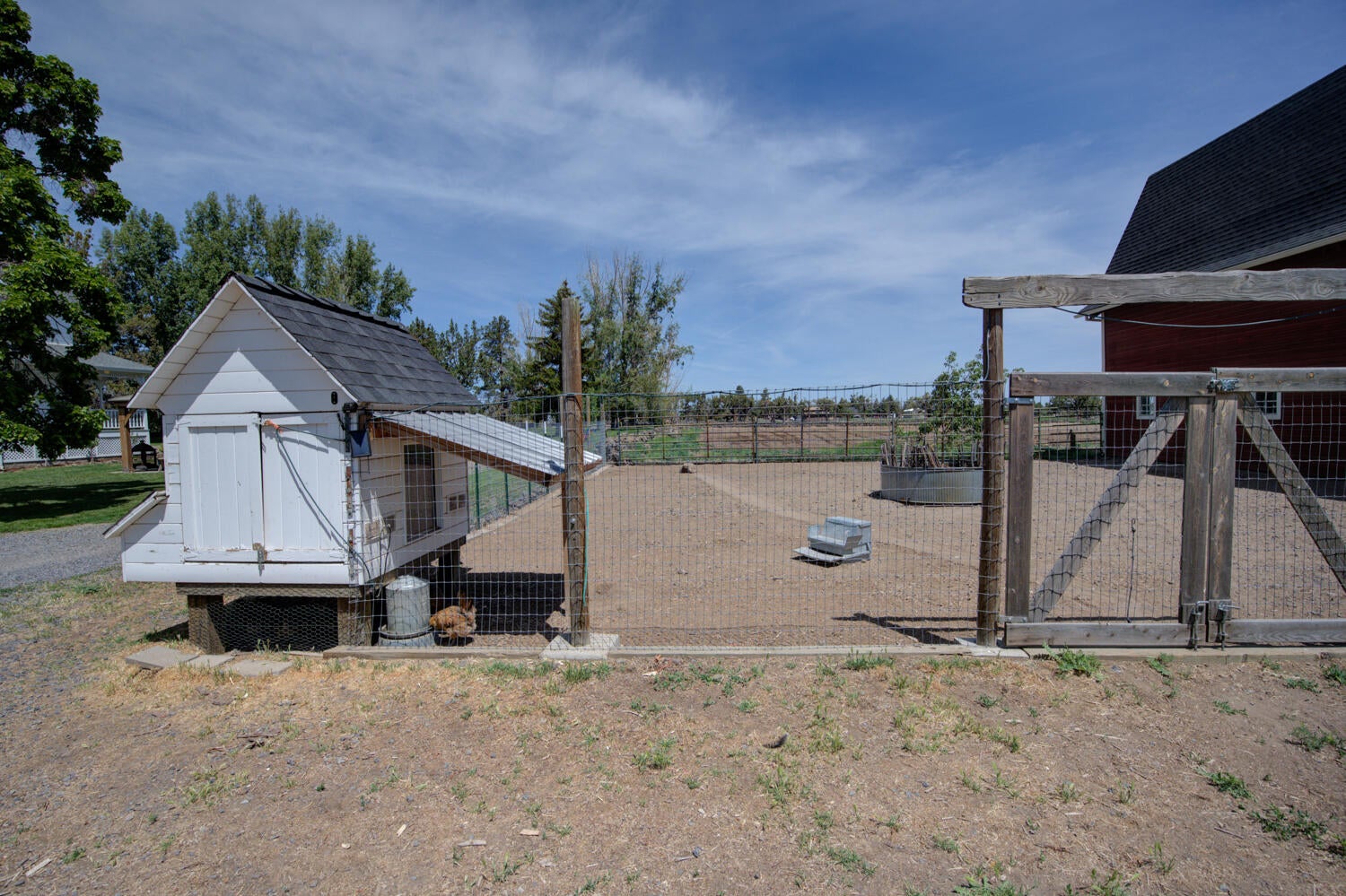 22245 Erickson Road Bend, OR 97701 - Photo 68 of 83 Large fenced chicken enclosure and house