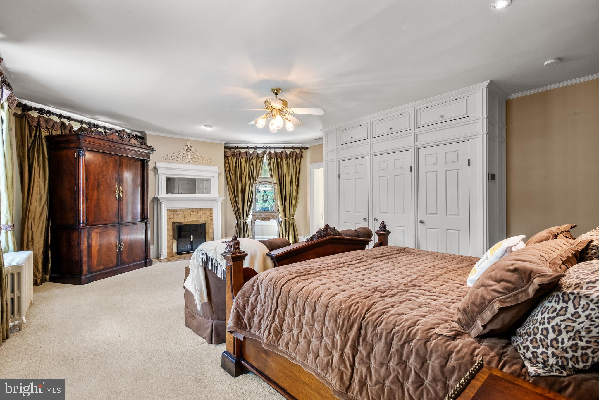 312 South Waterloo Road Devon, PA 19333 - Photo 35 of 70 Fireplace in owner's suite