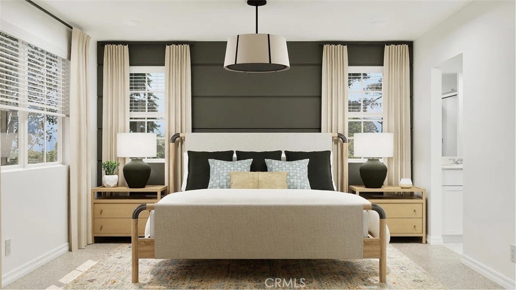 1216 Yeager Avenue Rialto, CA 92376 - Photo 11 of 17 a bedroom with a bed and glass window