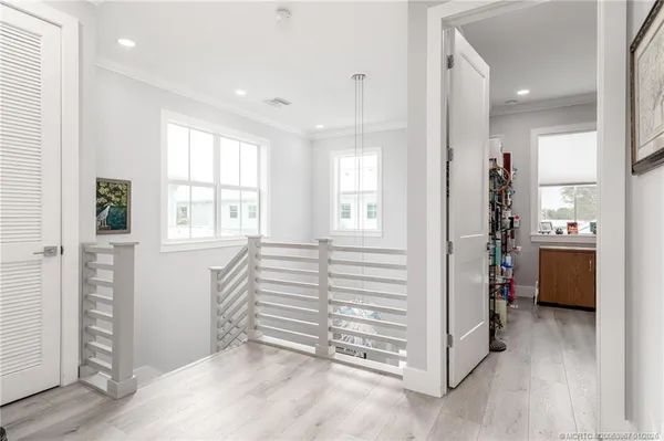 a view of a bedroom with closet area