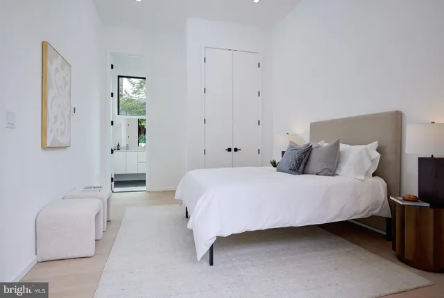 a room with a bed and a couch