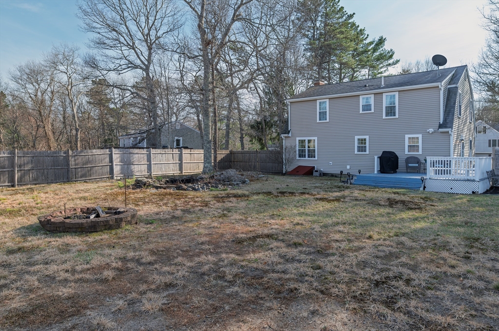 30 Huntington Road Plymouth, MA 02360 - Photo 33 of 35 a view of a backyard with large tree