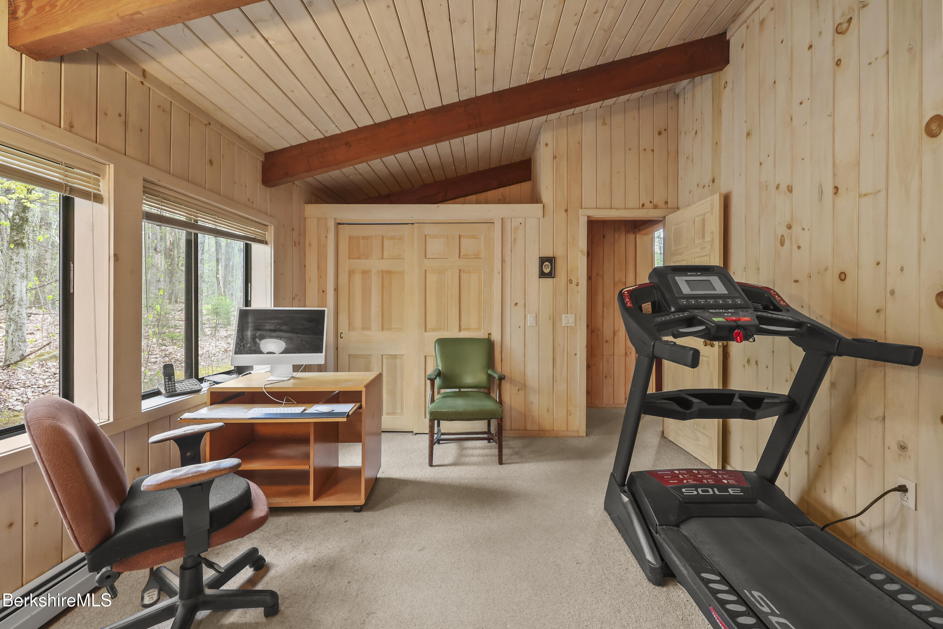 422 Bonny Rigg Hill Road Becket, MA 01223 - Photo 27 of 60 a room with furniture and windows