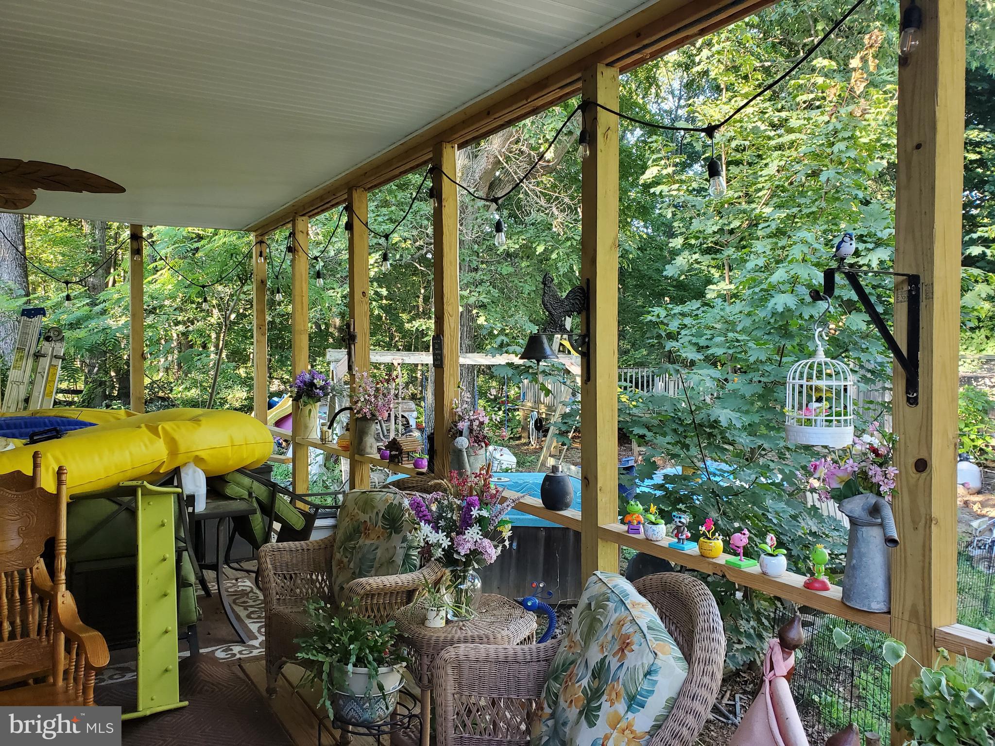 1752 Kimble Road Berryville, VA 22611 - Photo 7 of 38 BEAUTIFUL COVERED BACK DECK