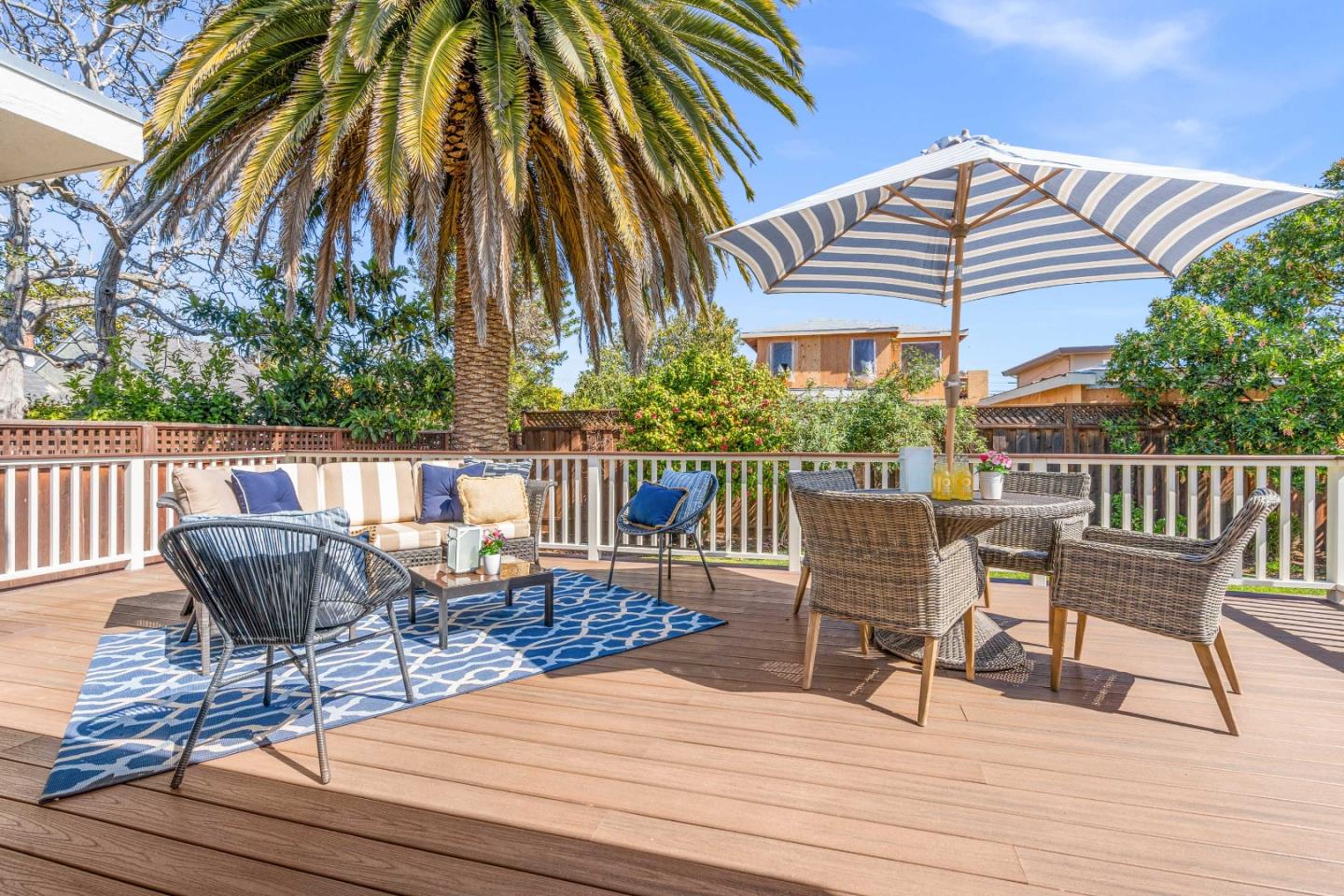 132 Bancroft Road Burlingame, CA 94010 - Photo 34 of 39 a outdoor view with a sitting space