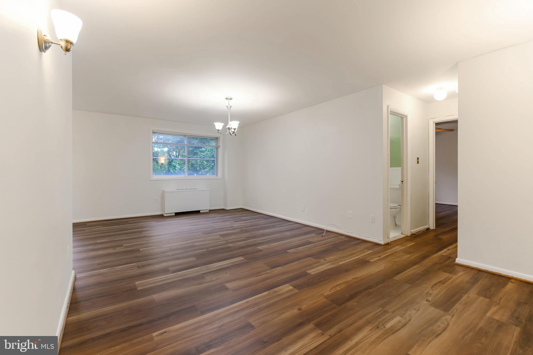 5101 8th Road South, Unit 102 Arlington, VA 22204 - Photo 5 of 16 View from foyer to living area