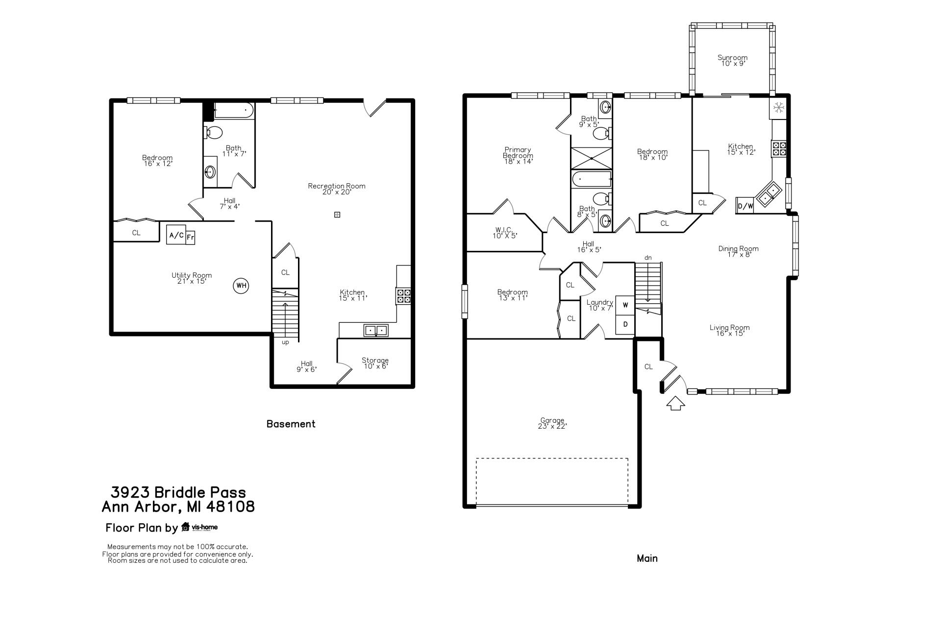 3923 Bridle Pass Ann Arbor, MI 48108 - Photo 48 of 50 plan_floorhc