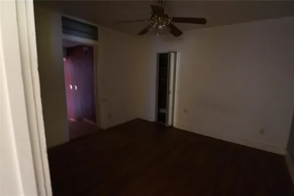 a room with furniture