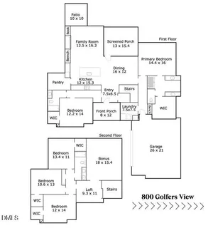 $870,000 | 800 Golfers View, Pittsboro, NC 27312