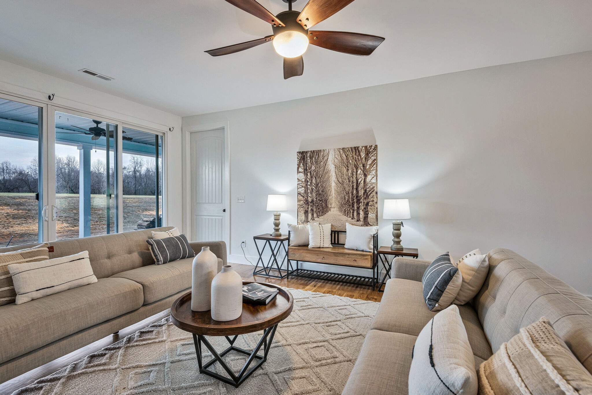 418 Lyle Lane Dickson, TN 37055 - Photo 14 of 51 a living room with furniture and a large window