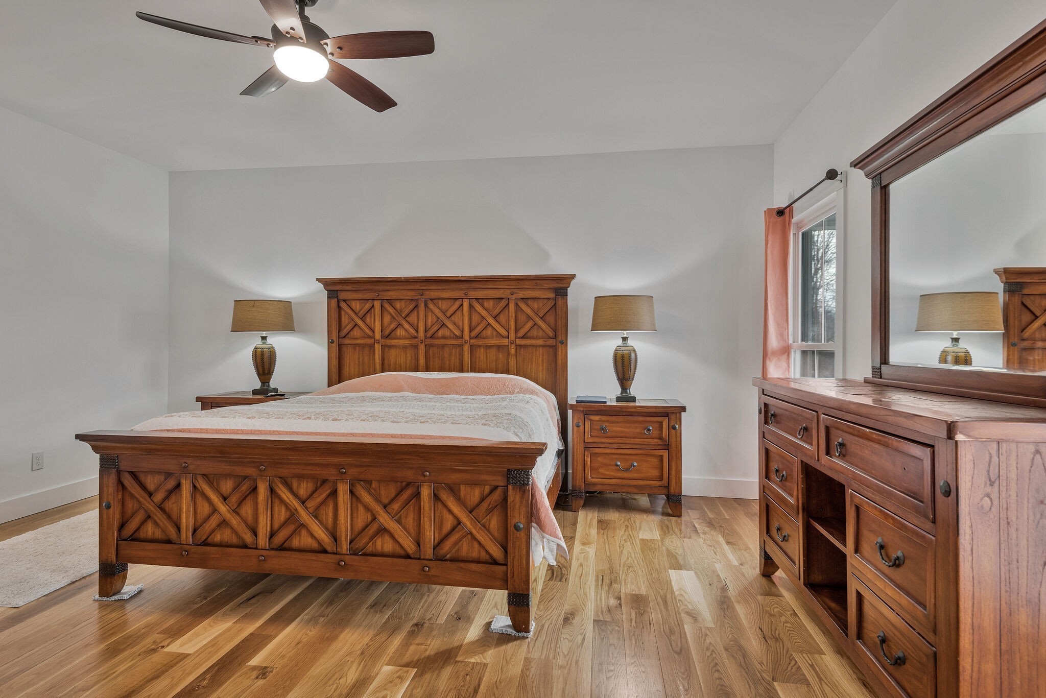 418 Lyle Lane Dickson, TN 37055 - Photo 37 of 51 a bedroom with a bed and wooden furniture