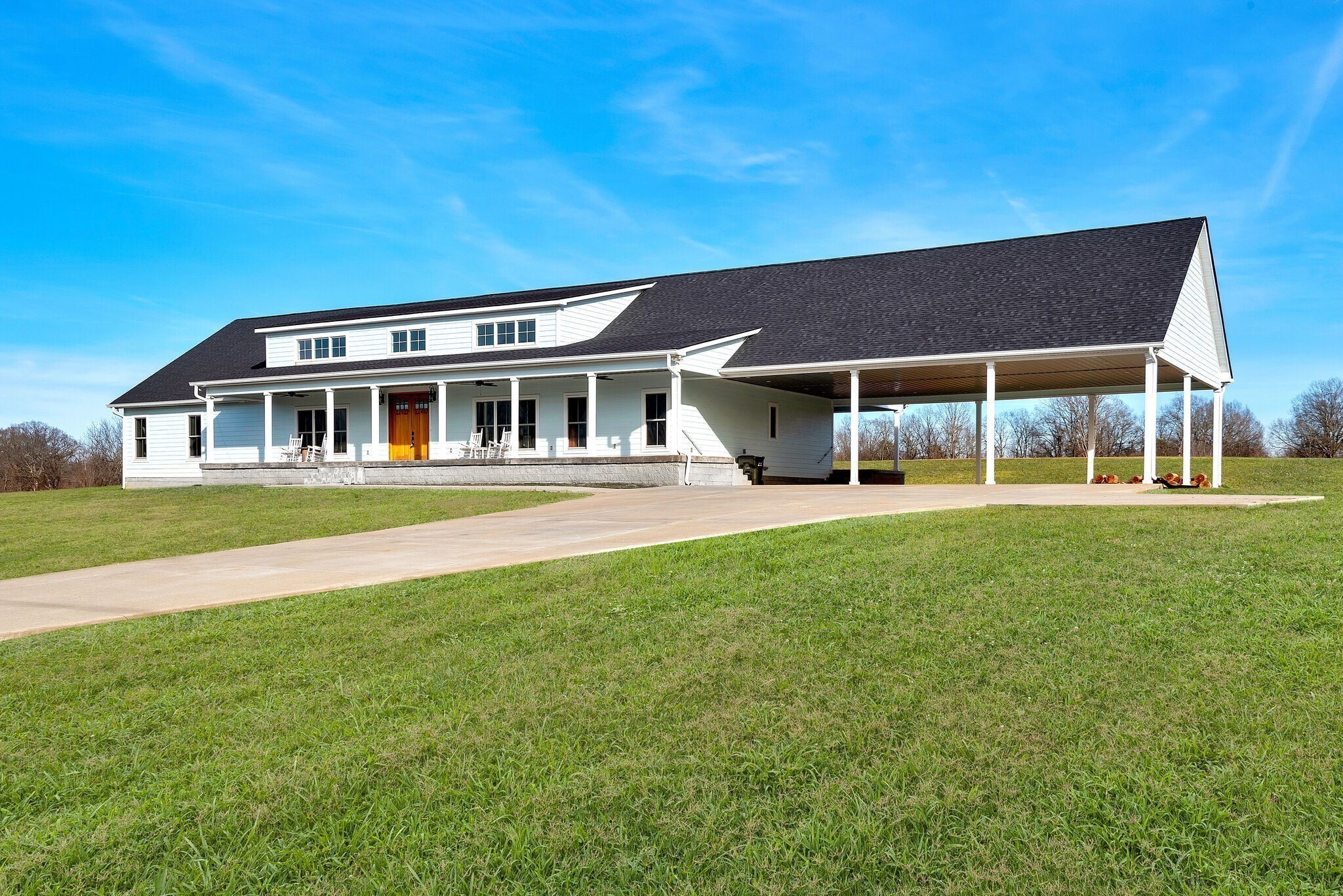 418 Lyle Lane Dickson, TN 37055 - Photo 48 of 51 a view of house with a big yard