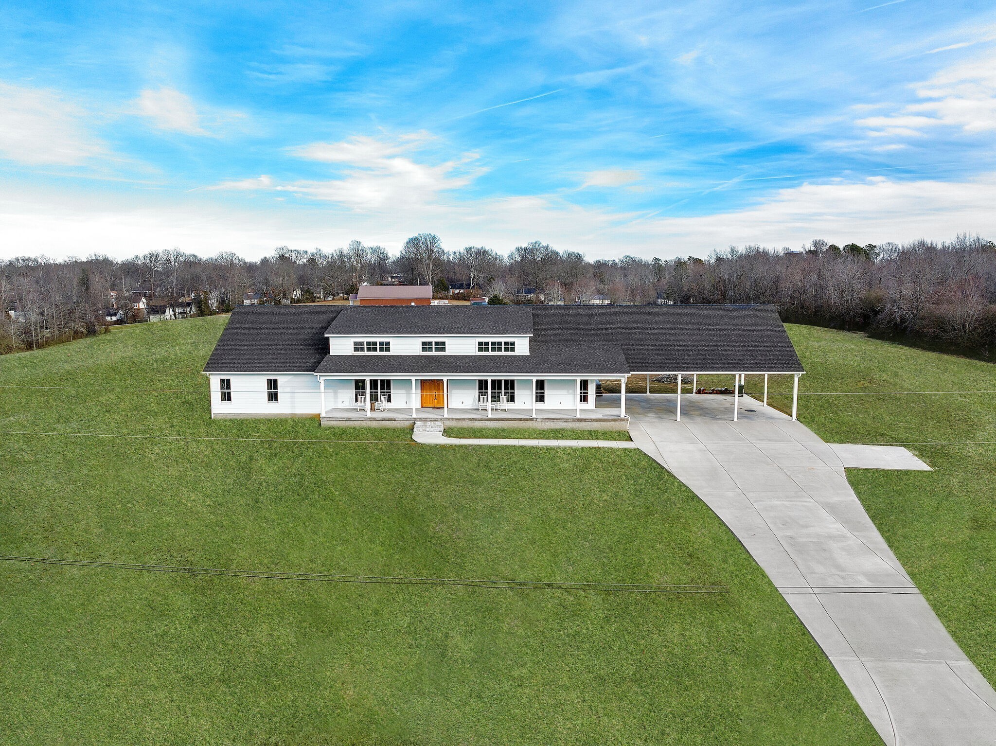 418 Lyle Lane Dickson, TN 37055 - Photo 6 of 51 a view of a big pool with a big yard