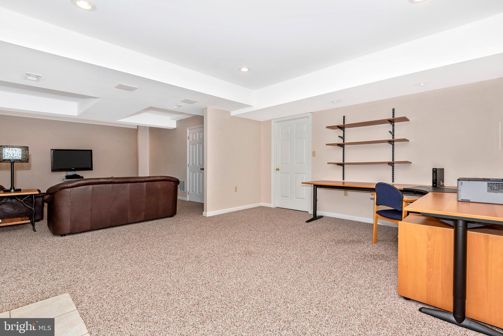 8542 Pete Wiles Road Middletown, MD 21769 - Photo 41 of 77 Lower level multipurpose room