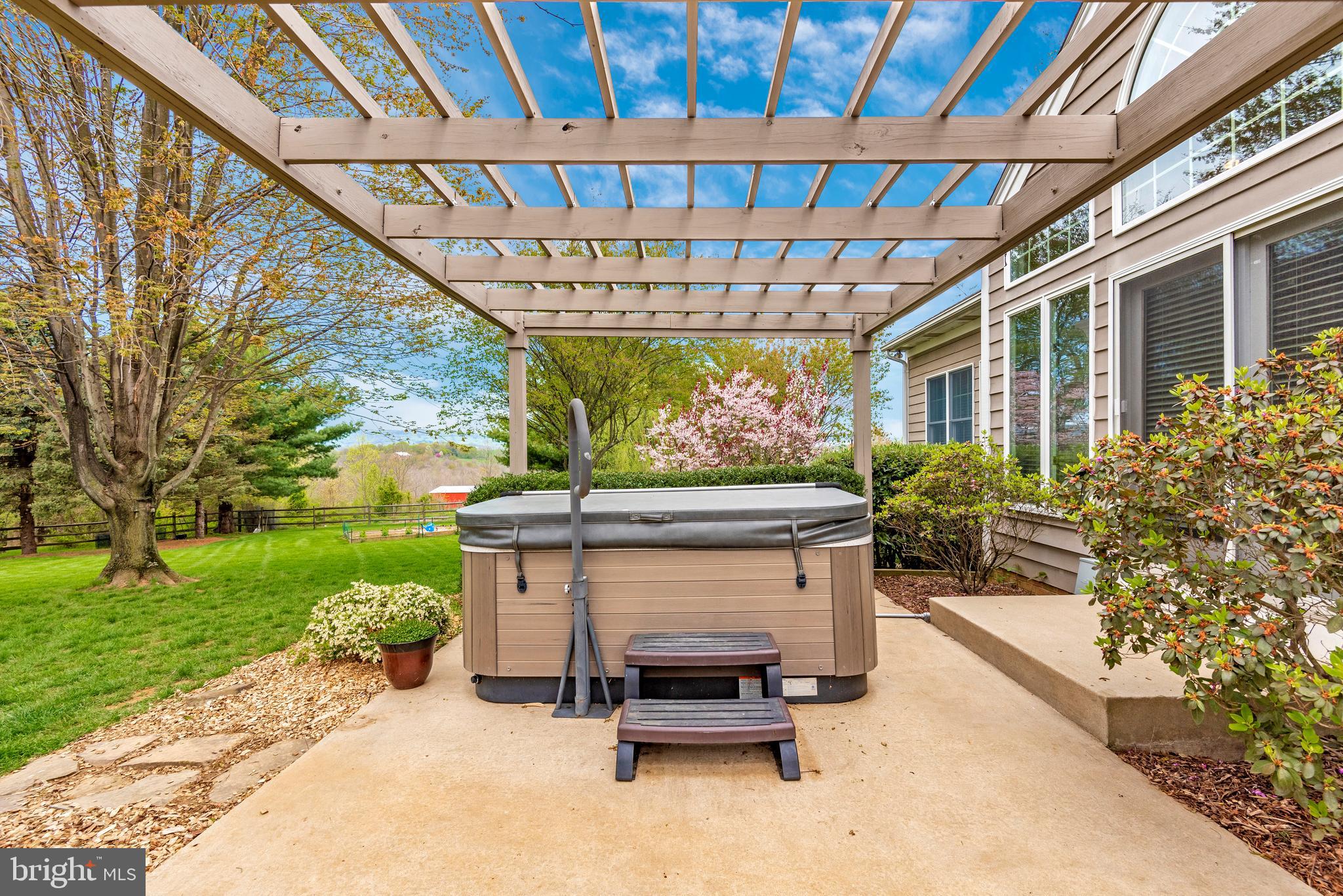 8542 Pete Wiles Road Middletown, MD 21769 - Photo 60 of 77 Newer structure over the hot-tub patio