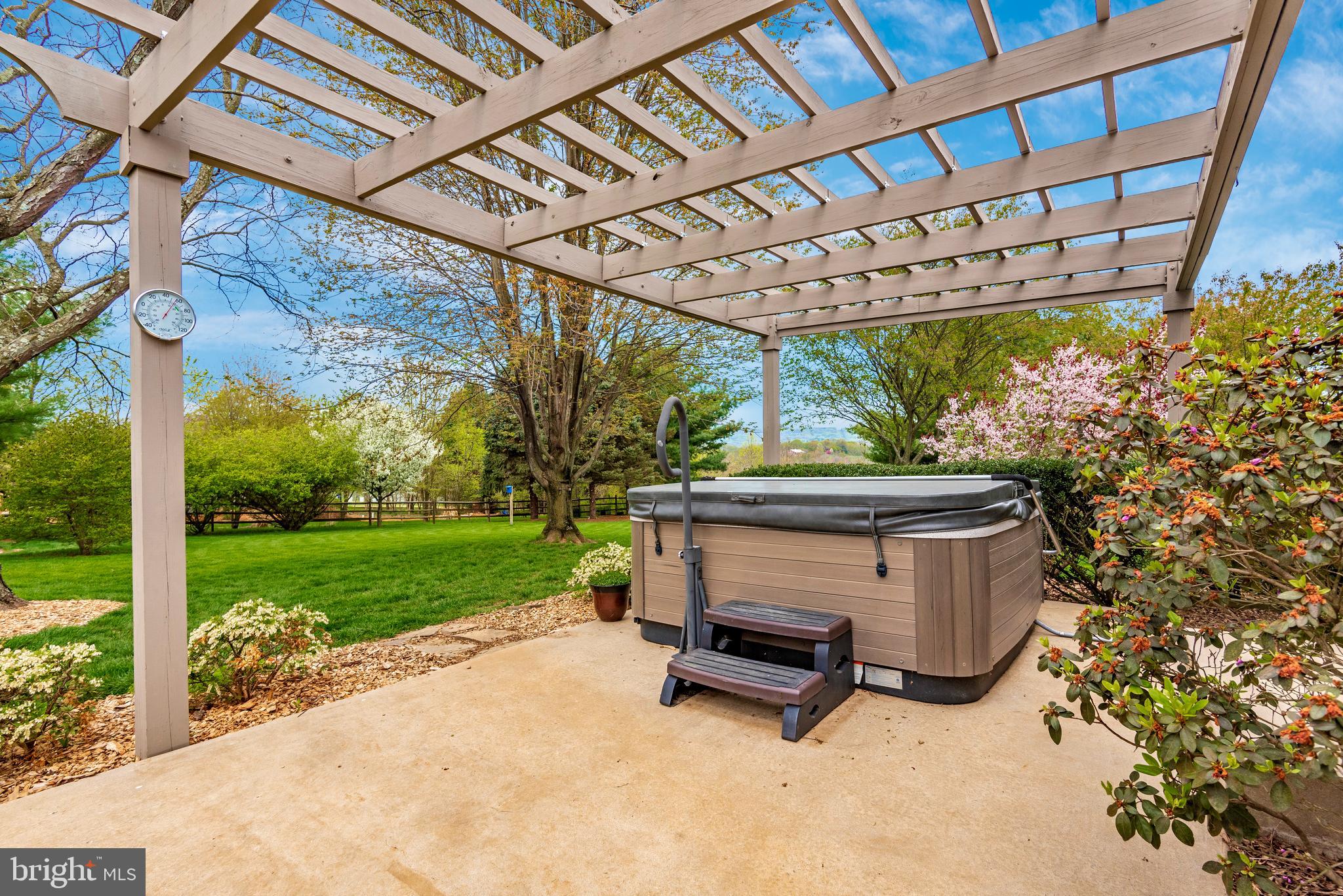 8542 Pete Wiles Road Middletown, MD 21769 - Photo 61 of 77 Hot-tub patio opens to the family room