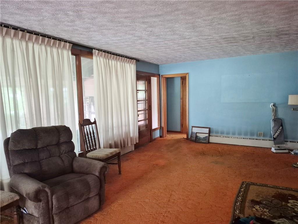 380 Shady Avenue Sharon, PA 16146 - Photo 12 of 36 Spacious living room with access to covered patio