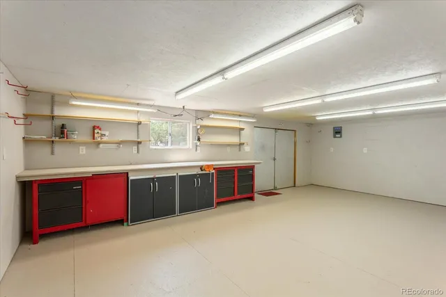 a view of a lake with a mountain