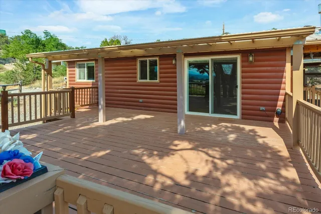 a view of a house with a garage
