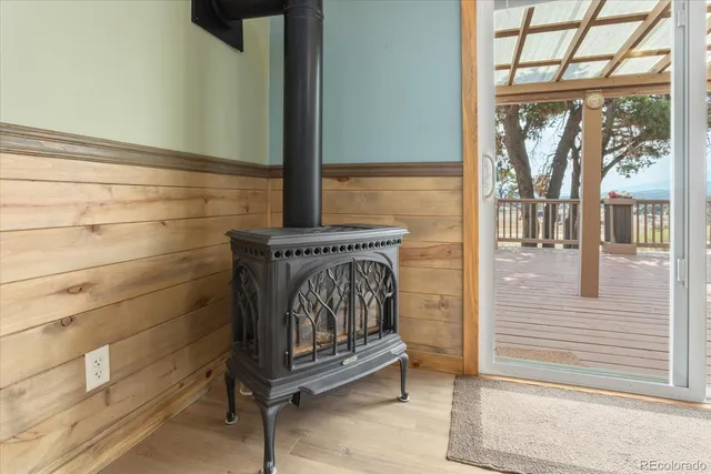 a view of a entryway door with wooden floor