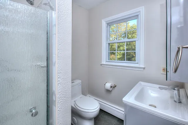 a bathroom with a sink and a toilet