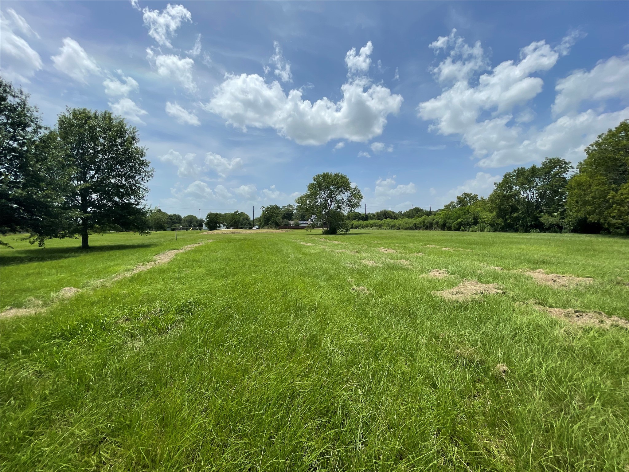 0 Doreen Street Rosharon, TX 77583 - Photo 12 of 24 a view of a big yard with a house in the background