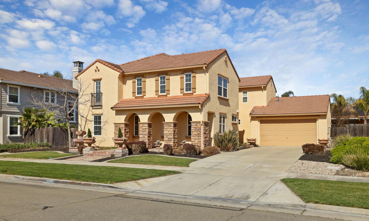 1315 Augusta Pointe Drive Ripon, CA 95366 - Photo 1 of 1 a front view of a house with a yard