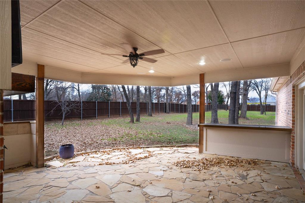 250 Timberleaf Drive Double Oak, TX 75077 - Photo 4 of 26 Large Covered Patio