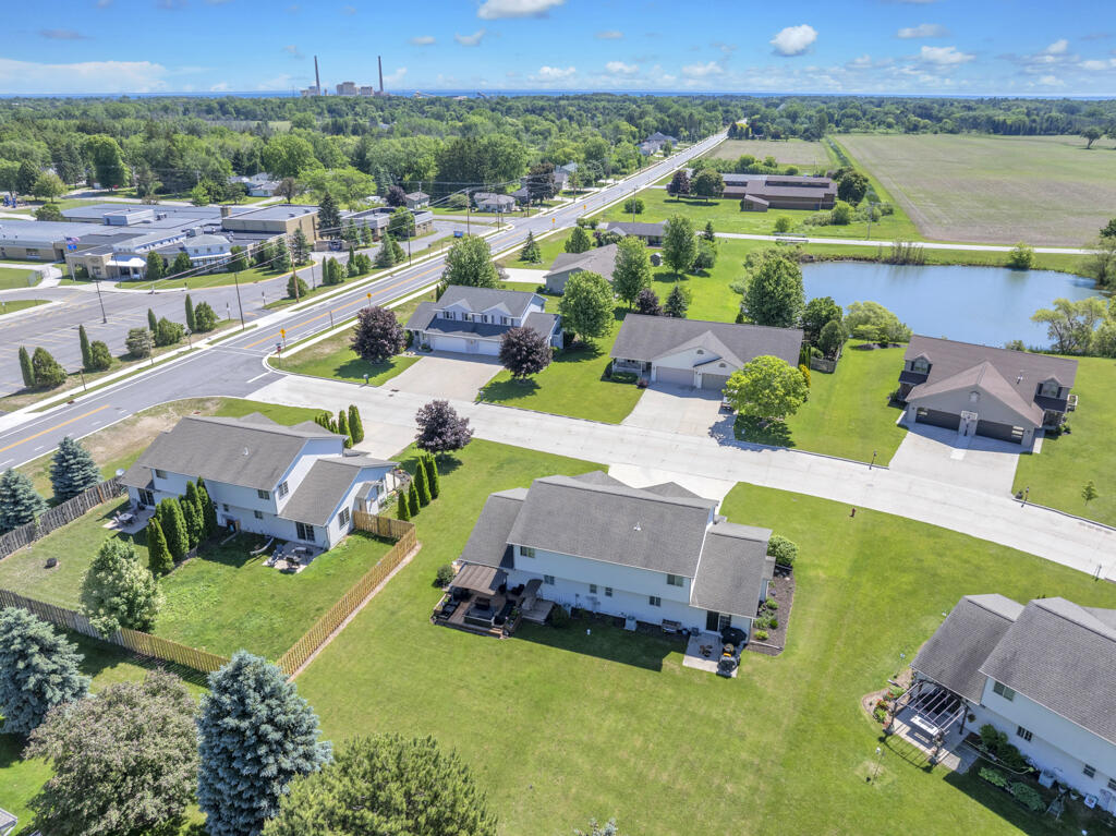 4620 Fox Grove Road Sheboygan, WI 53081 - Photo 25 of 30 Backyard Aerial